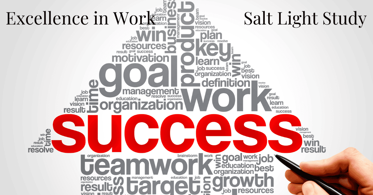 Excellence in Your Work